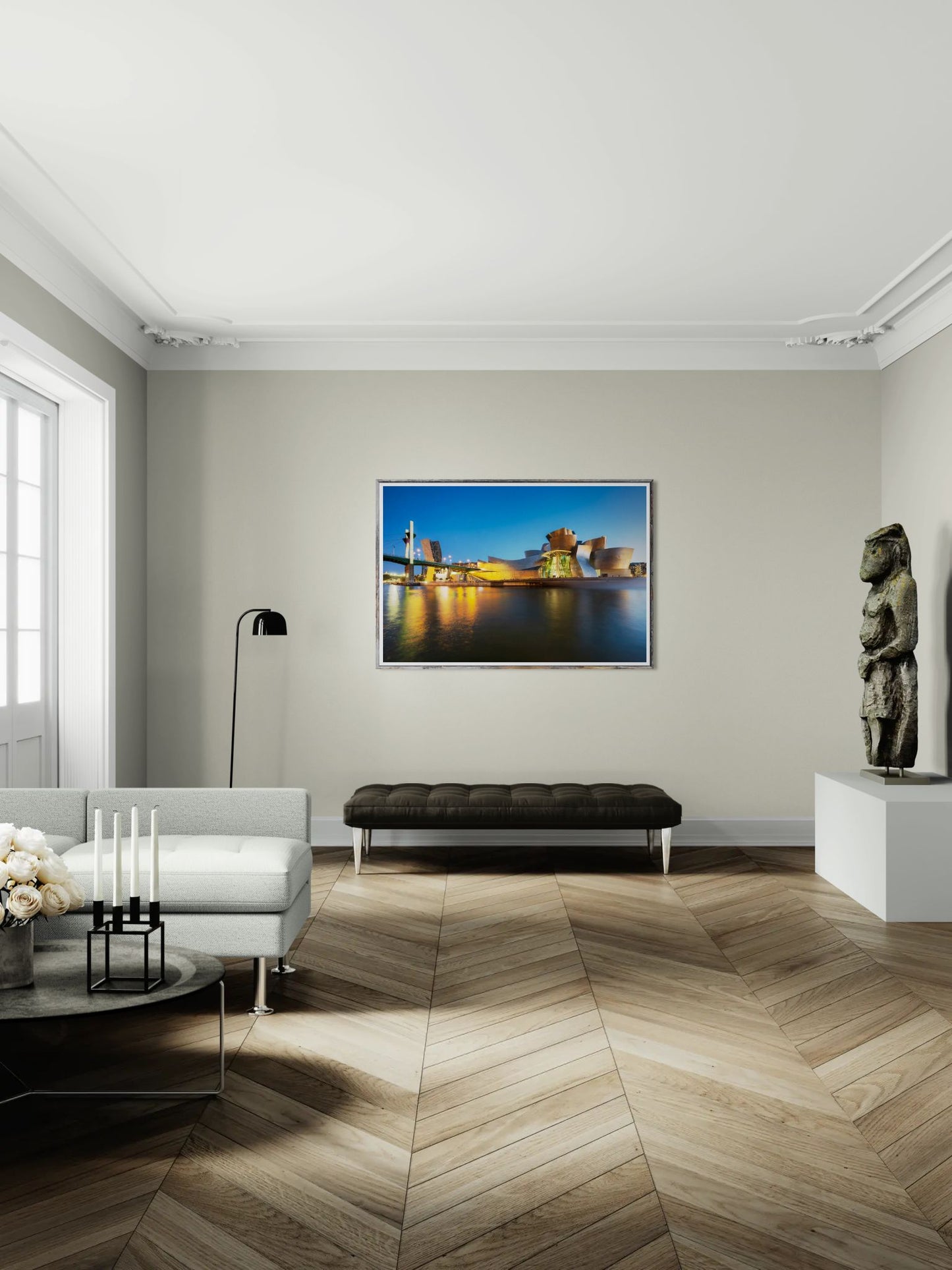 Guggenheim Museum, Bilbao – Blue Hour Reflections