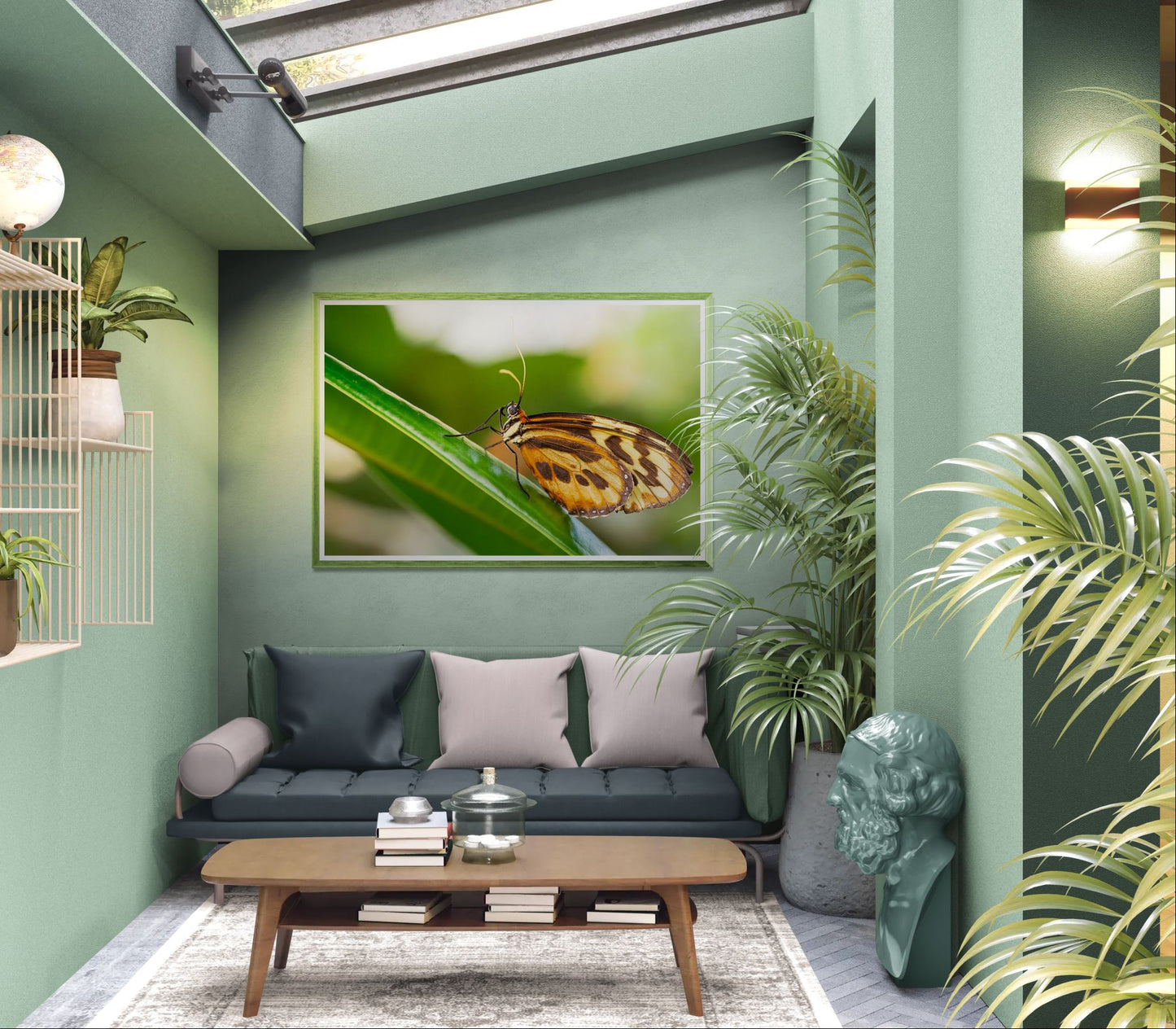 Butterfly takes a break