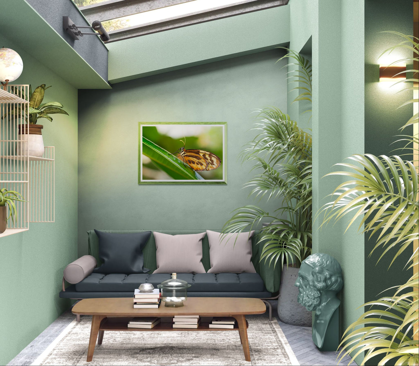 Butterfly takes a break