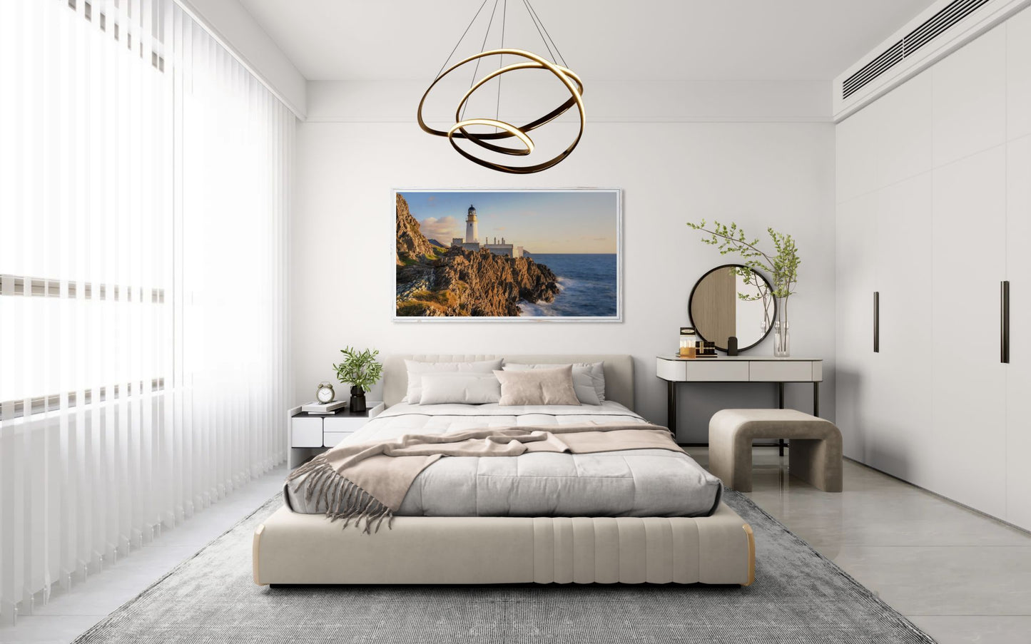 Douglas Head Lighthouse on the Isle of Man