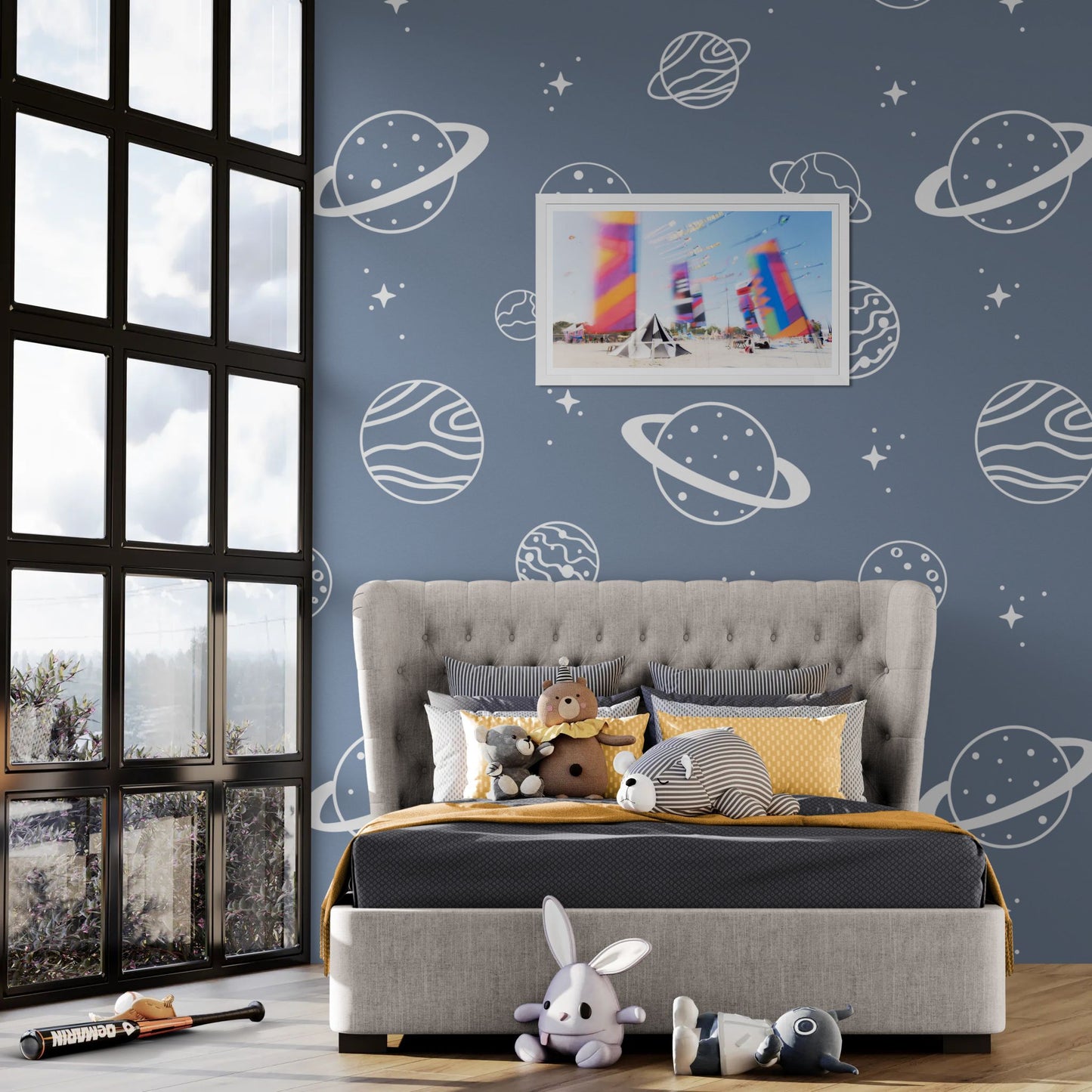 Wind Art in Motion – Colorful Banners by the Beach