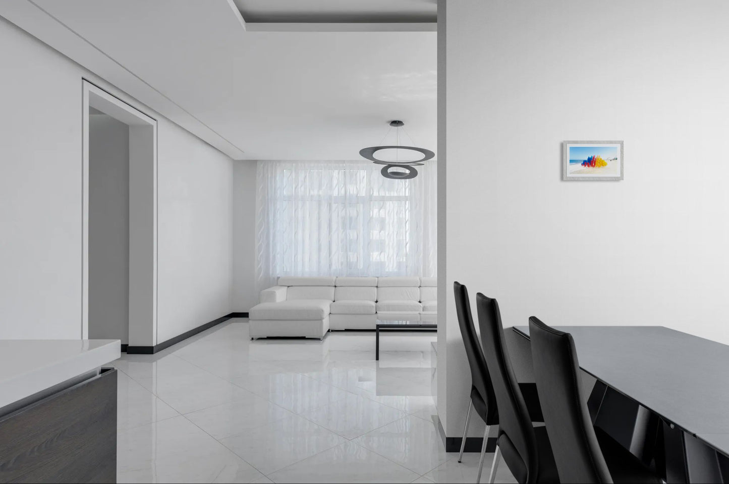 Wind Art on the Beach – Colors in Motion